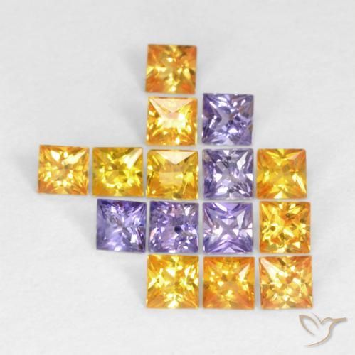 Shop natural 1.09ct マルチカラー サファイア gems, 四角形, from タンザニア at GemSelect. In stock, global shipping!