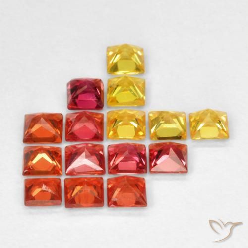 Shop natural 1.35ct マルチカラー サファイア gems, 四角形, from タンザニア at GemSelect. In stock, global shipping!