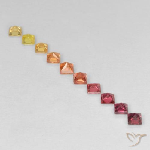Shop natural 0.94ct マルチカラー サファイア gems, 四角形, from タンザニア at GemSelect. In stock, global shipping!