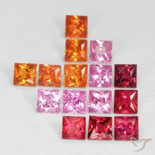 Shop natural 1.64ct マルチカラー サファイア gems, 四角形, from タンザニア at GemSelect. In stock, global shipping!