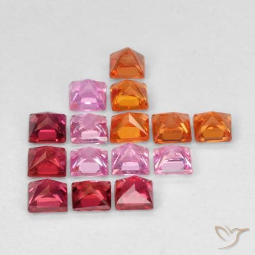 Shop natural 1.64ct マルチカラー サファイア gems, 四角形, from タンザニア at GemSelect. In stock, global shipping!