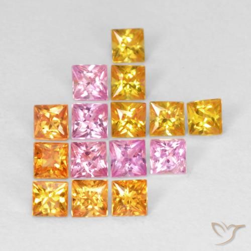 Shop natural 1.29ct マルチカラー サファイア gems, 四角形, from タンザニア at GemSelect. In stock, global shipping!