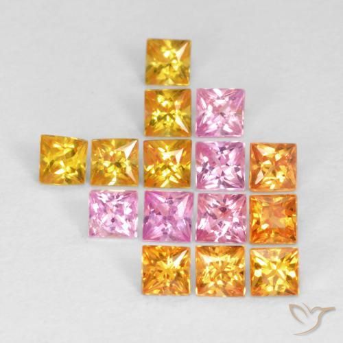 Shop natural 1.29ct マルチカラー サファイア gems, 四角形, from タンザニア at GemSelect. In stock, global shipping!