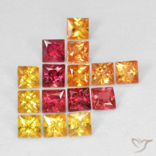 Shop natural 1.24ct マルチカラー サファイア gems, 四角形, from タンザニア at GemSelect. In stock, global shipping!