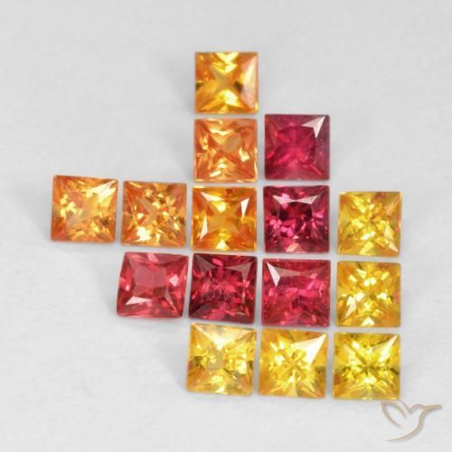 Shop natural 1.24ct マルチカラー サファイア gems, 四角形, from タンザニア at GemSelect. In stock, global shipping!
