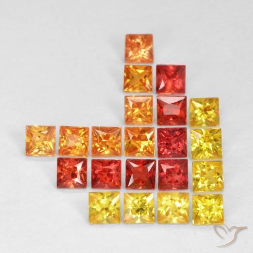 Shop natural 2.05ct マルチカラー サファイア gems, 四角形, from タンザニア at GemSelect. In stock, global shipping!