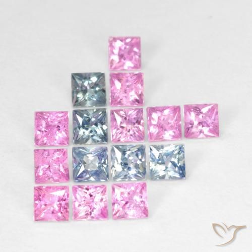 Shop natural 1.66ct マルチカラー サファイア gems, 四角形, from タンザニア at GemSelect. In stock, global shipping!