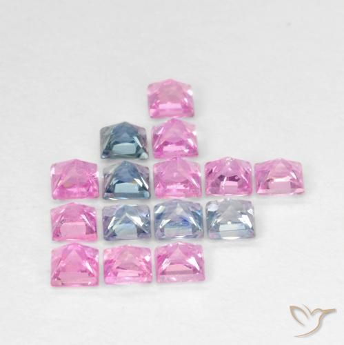 Shop natural 1.66ct マルチカラー サファイア gems, 四角形, from タンザニア at GemSelect. In stock, global shipping!