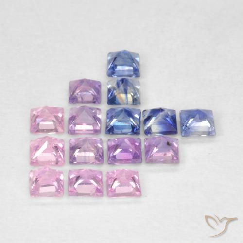 Shop natural 1.41ct マルチカラー サファイア gems, 四角形, from タンザニア at GemSelect. In stock, global shipping!