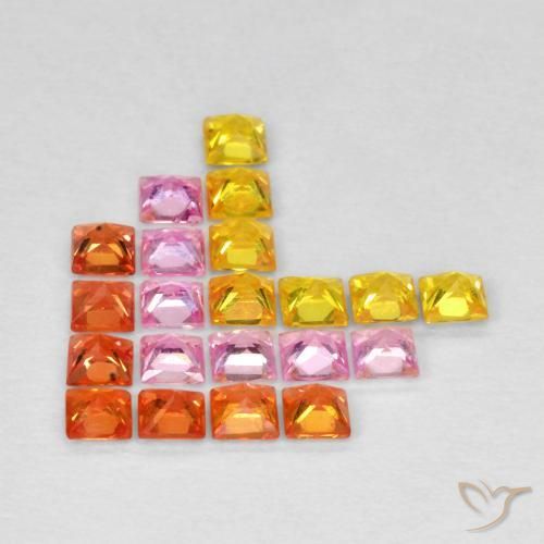 Shop natural 1.54ct マルチカラー サファイア gems, 四角形, from タンザニア at GemSelect. In stock, global shipping!