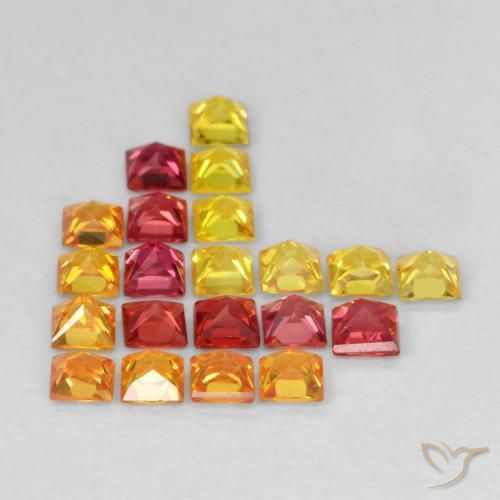 Shop natural 1.99ct マルチカラー サファイア gems, 四角形, from タンザニア at GemSelect. In stock, global shipping!