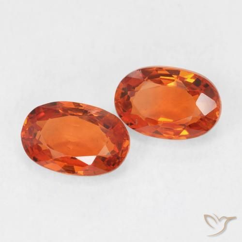 Shop natural 1.53ct 鮮やかなオレンジ サファイア gems, 楕円形, from タンザニア at GemSelect. In stock, global shipping!