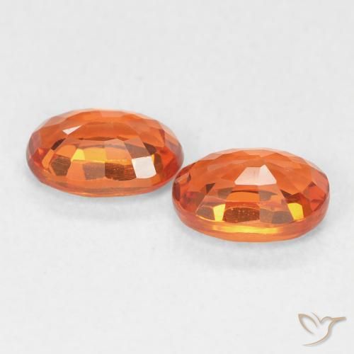 Shop natural 1.53ct 鮮やかなオレンジ サファイア gems, 楕円形, from タンザニア at GemSelect. In stock, global shipping!