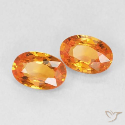 Shop natural 1.21ct 鮮やかなオレンジ サファイア gems, 楕円形, from タンザニア at GemSelect. In stock, global shipping!