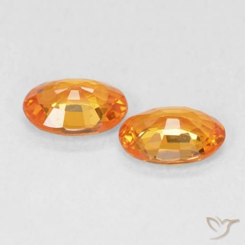 Shop natural 1.02ct アンバーオレンジ サファイア gems, 楕円形, from タンザニア at GemSelect. In stock, global shipping!