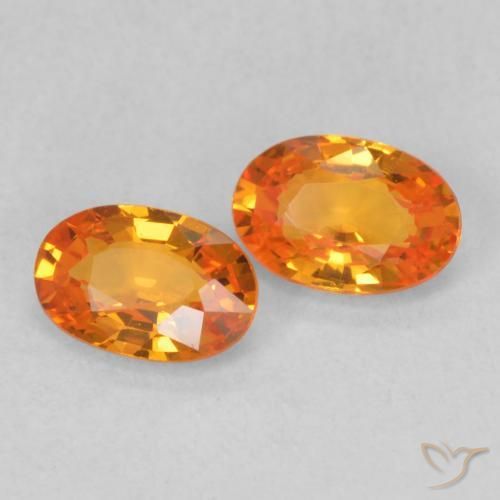 Shop natural 1.08ct 鮮やかなオレンジ サファイア gems, 楕円形, from タンザニア at GemSelect. In stock, global shipping!