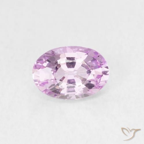 0.64ct 天然 パープルピンク サファイア, 楕円形, VS
