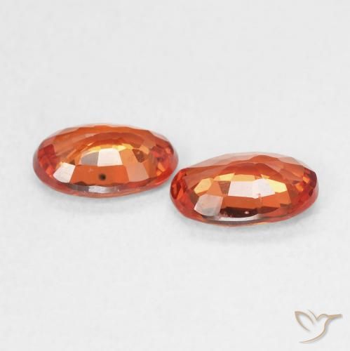 Shop natural 1.11ct 赤みがかったオレンジ サファイア gems, 楕円形, from タンザニア at GemSelect. In stock, global shipping!