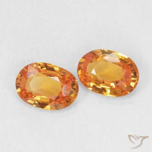 Shop natural 1.01ct 鮮やかなオレンジ サファイア gems, 楕円形, from タンザニア at GemSelect. In stock, global shipping!