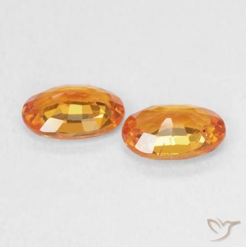 Shop natural 1.15ct 鮮やかなオレンジ サファイア gems, 楕円形, from タンザニア at GemSelect. In stock, global shipping!