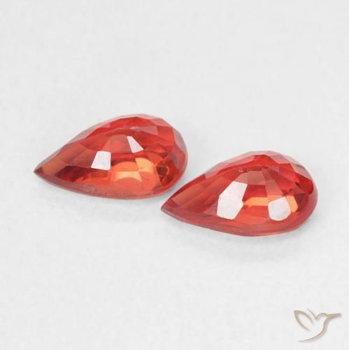 Shop natural 1.06ct ファイアレッド サファイア gems, 洋梨の形, from タンザニア at GemSelect. In stock, global shipping!