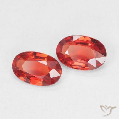 Shop natural 0.94ct 濃い赤 サファイア gems, 楕円形, from タンザニア at GemSelect. In stock, global shipping!