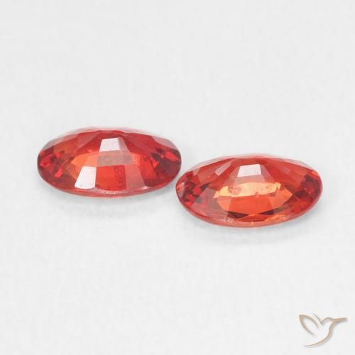 Shop natural 0.84ct 濃い赤 サファイア gems, 楕円形, from タンザニア at GemSelect. In stock, global shipping!