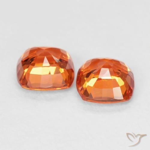 Shop natural 1.13ct ファイアオレンジ サファイア gems, クッション, from タンザニア at GemSelect. In stock, global shipping!