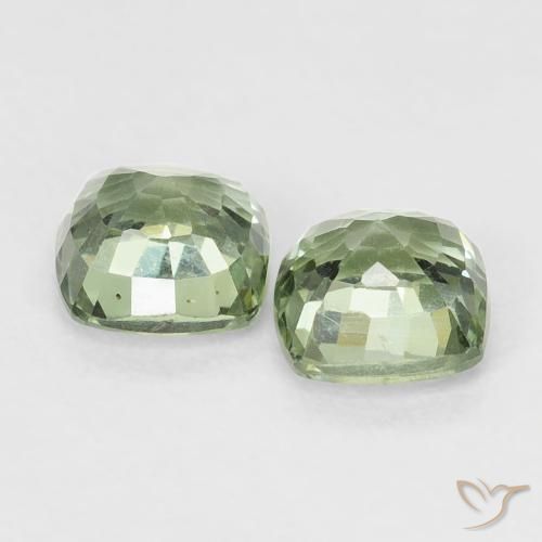 Shop natural 1.39ct ライトグリーン サファイア gems, クッション, from タンザニア at GemSelect. In stock, global shipping!