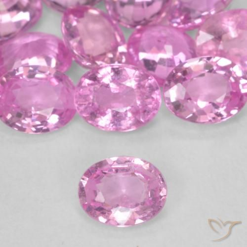 0.32ct 天然 ロイヤルパープルピンク サファイア, 楕円形, VS