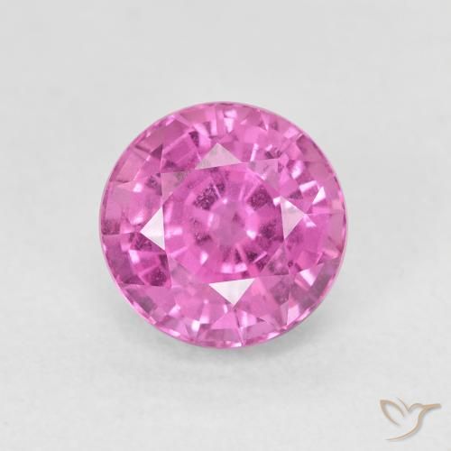 2.54ct 天然 ディープピンク サファイア, ラウンド, VVS-VS