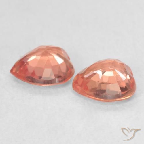 Shop natural 0.79ct オレンジレッド サファイア gems, 心臓, from タンザニア at GemSelect. In stock, global shipping!