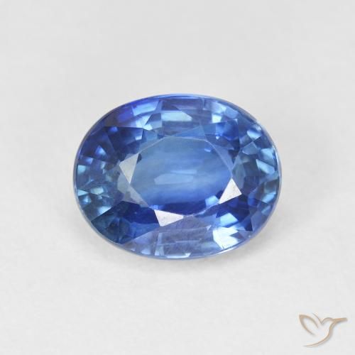 3.51ct 天然 コーンフラワーブルー サファイア, 楕円形, VVS-VS