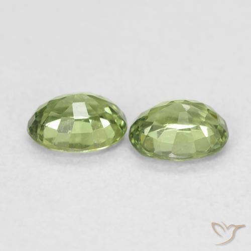 Shop natural 0.83ct ウォームグリーン サファイア gems, 楕円形, from マダガスカル at GemSelect. In stock, global shipping!