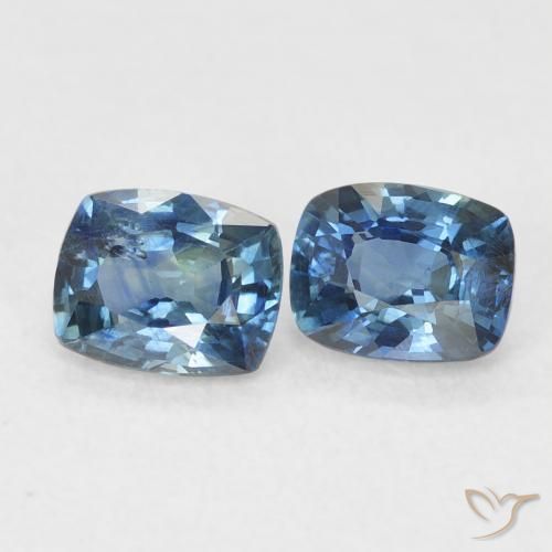 Shop natural 1.15ct ティール サファイア gems, クッション, from マダガスカル at GemSelect. In stock, global shipping!