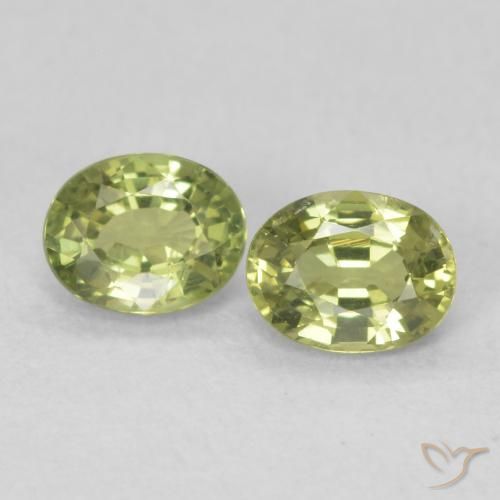 Shop natural 0.87ct 黄みがかったグリーン サファイア gems, 楕円形, from マダガスカル at GemSelect. In stock, global shipping!