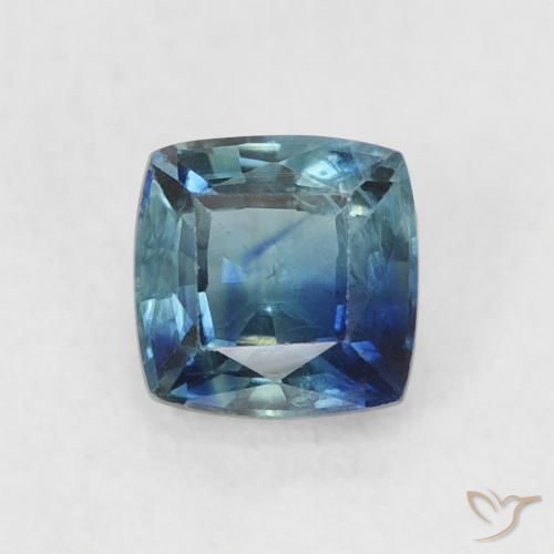 0.54ct 天然 濃い紺 サファイア, クッション, VS