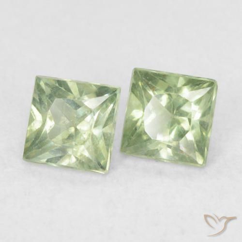 Shop natural 0.43ct ミディアムグリーン サファイア gems, 四角形, from タンザニア at GemSelect. In stock, global shipping!