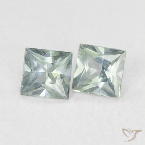 Shop natural 0.32ct 青みがかったグリーン サファイア gems, 四角形, from タンザニア at GemSelect. In stock, global shipping!