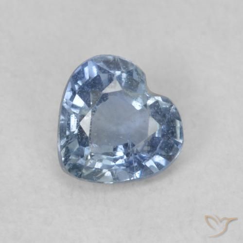 0.41ct 天然 ブルー サファイア, 心臓, VS