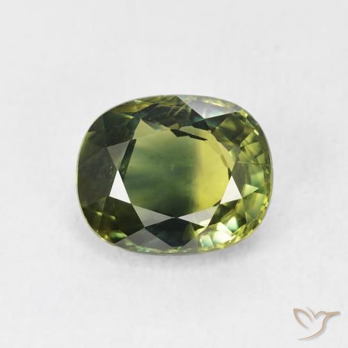 2.41ct 天然 マルチカラー サファイア, クッション, VVS-VS