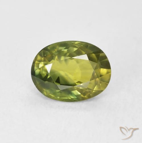1.89ct 天然 マルチカラー サファイア, 楕円形, VVS-VS