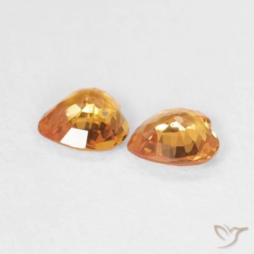 Shop natural 0.59ct ゴールド サファイア gems, 心臓, from モザンビーグ at GemSelect. In stock, global shipping!