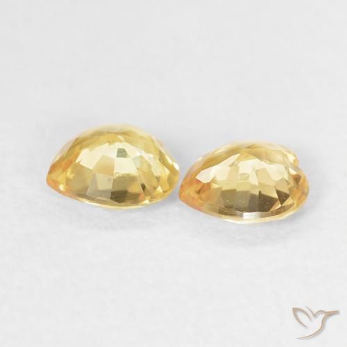Shop natural 0.78ct ゴールド サファイア gems, 心臓, from モザンビーグ at GemSelect. In stock, global shipping!