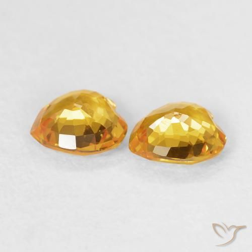 Shop natural 0.71ct 明るいゴールド サファイア gems, 心臓, from モザンビーグ at GemSelect. In stock, global shipping!