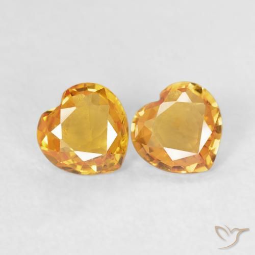 Shop natural 0.67ct Medium Dark-Golden サファイア gems, 心臓, from モザンビーグ at GemSelect. In stock, global shipping!