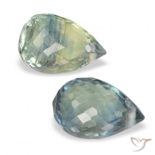 Shop natural 1.74ct 灰色がかった緑 サファイア gems, ブリオレット, from タンザニア at GemSelect. In stock, global shipping!