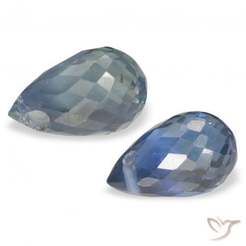Shop natural 1.46ct ブルーグリーン サファイア gems, ブリオレット, from タンザニア at GemSelect. In stock, global shipping!
