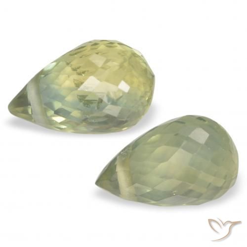 Shop natural 1.35ct 黄みがかったグリーン サファイア gems, ブリオレット, from タンザニア at GemSelect. In stock, global shipping!