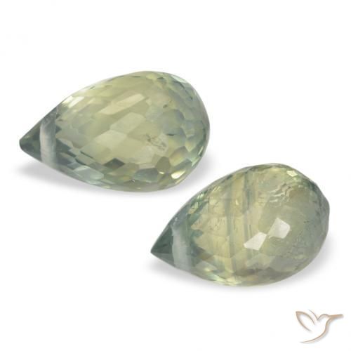 Shop natural 1.49ct 薄いアースグリーン サファイア gems, ブリオレット, from タンザニア at GemSelect. In stock, global shipping!